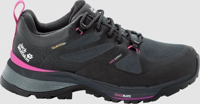 Jack Wolfskin Force Striker Texapore Low phantom/pink (Damen)
