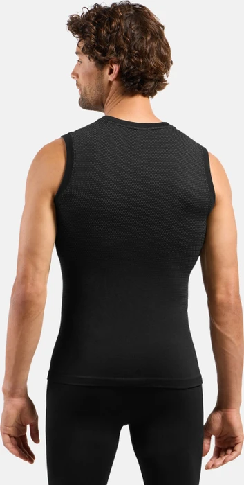 Odlo Performance Light Baselayer Funktionsshirt ärmellos schwarz (Herren)