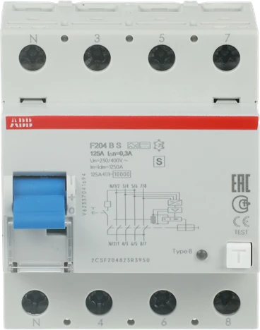 ABB F204 B S-125/0.3L