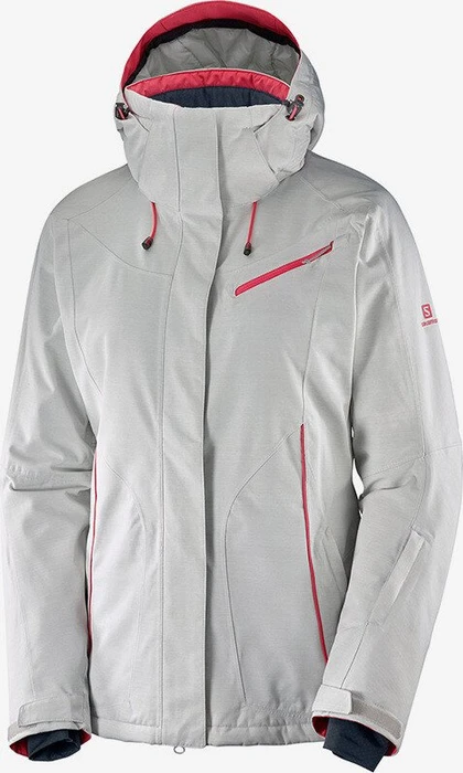 Salomon Fantasy Skijacke lunar rock (Damen)