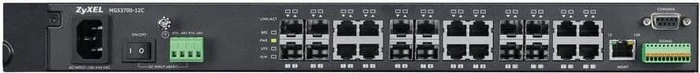 Zyxel Metro 3000 Aggregation Rackmount Gigabit Managed Switch, 12x RJ-45/SFP