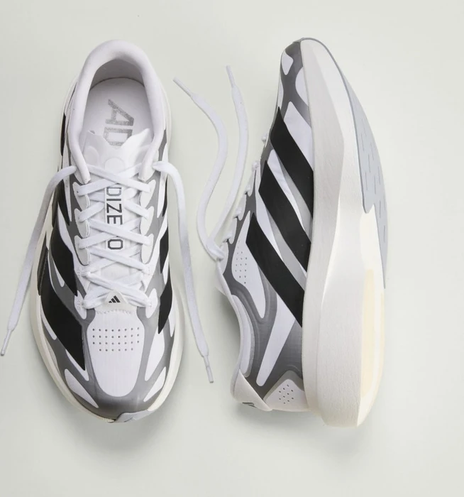 adidas Adizero EVO SL EXO cloud white/core black/iron metallic (Herren)