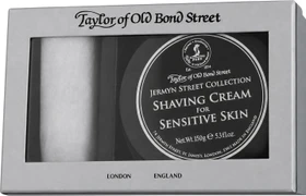 Taylor of Old Bond Street Jermyn Street Collection Rasiercream 150g + Pinsel Geschenkset