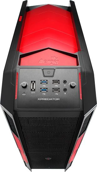 AeroCool XPredator Devil Red Edition, Acrylfenster
