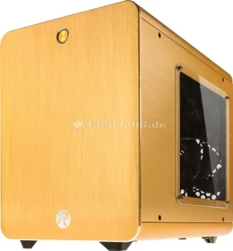 Raijintek Metis gold, Acrylfenster, Mini-ITX