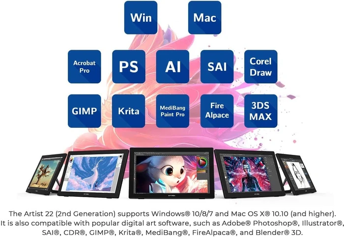 XP-Pen Artist 22 (2. Generation)