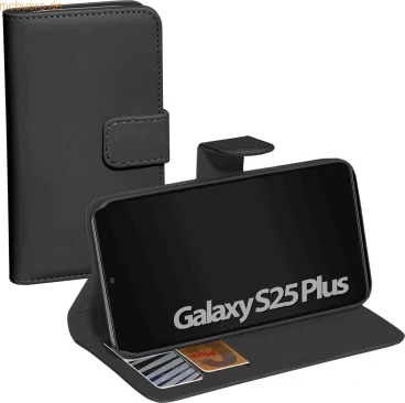 Pedea Book Cover Classic für Samsung Galaxy S25+ schwarz