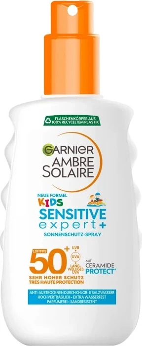 Garnier Ambre Solaire Kids Sensitive Expert+ Spray LSF50+, 150ml