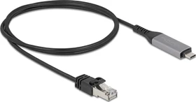 DeLOCK Gigabit LAN-Adapterkabel, 1m, RJ-45, USB-C 3.0 [Stecker]