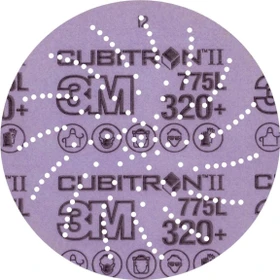 3M Xtract Cubitron II 775L Schleifblatt K320, 125mm, 50 Stück