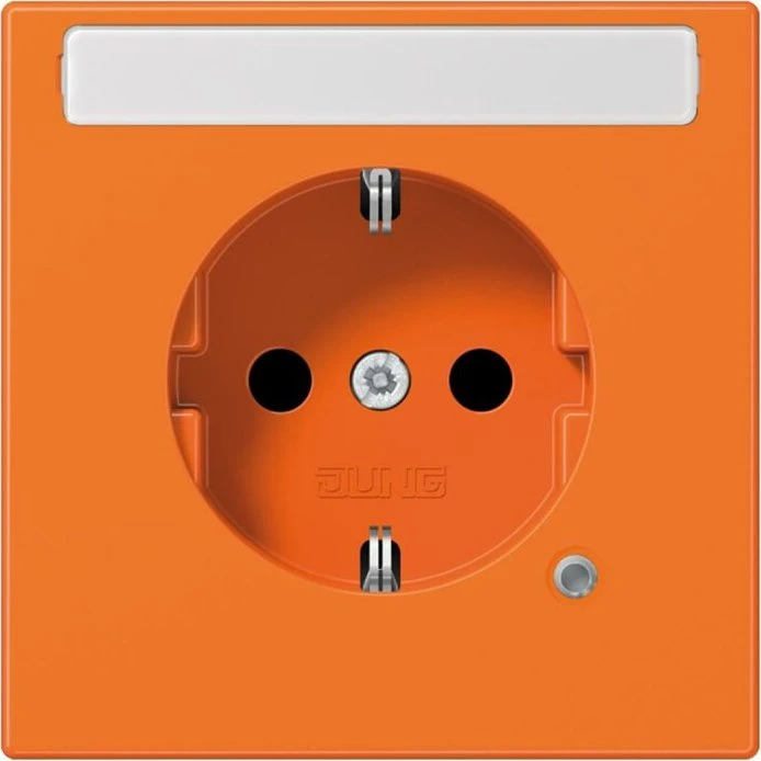 Jung Serie LS Steckdose Thermoplast 16A 250V, orange
