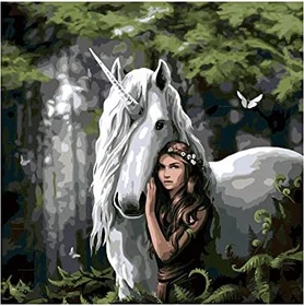 Craft Buddy Paint By Numb3rs Forest Maiden