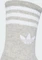 adidas 3-Streifen Crew Socken white/medium grey heather/black, 3 Paare Vorschaubild