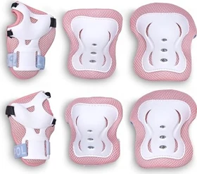 Apollo 6tlg Protektoren Set pink (Junior)