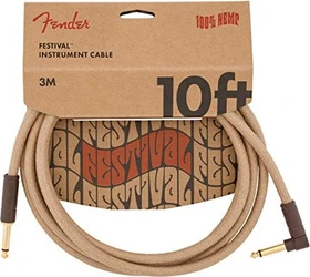 Fender Festival Instrument Cable Natural 3.0m