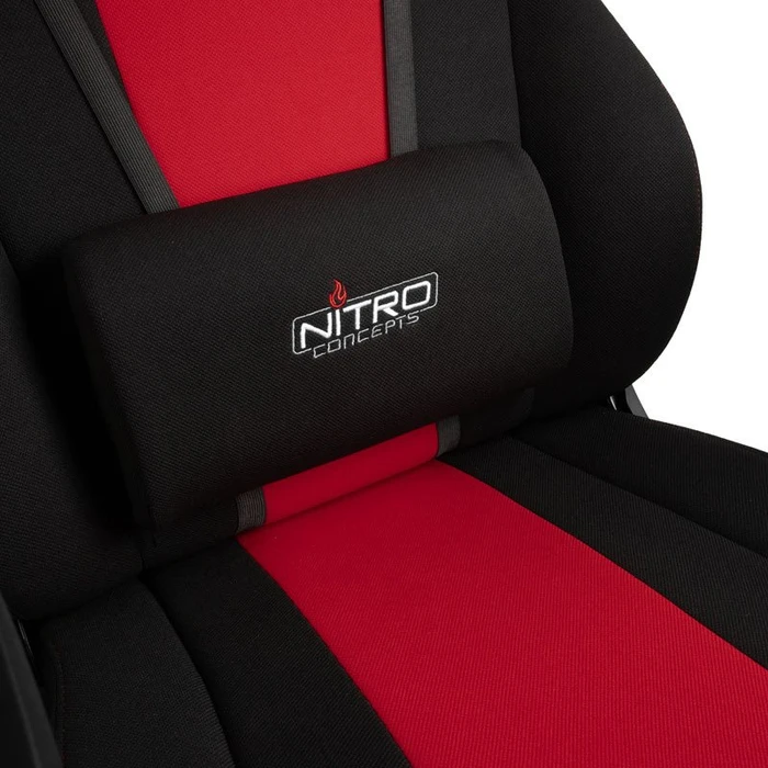 Nitro Concepts E250 Gamingstuhl, schwarz/rot
