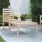vidaXL Loungetisch Massivholz Kiefer Vorschaubild