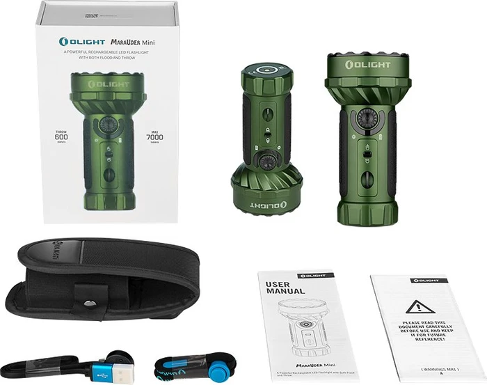 OLight Marauder Mini Taschenlampe od green