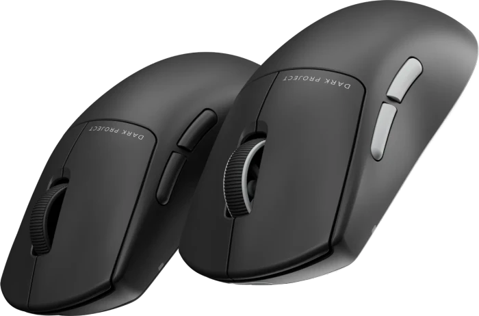 Dark Project Nexus Ultra Wireless Gaming Mouse, 8K Polling, schwarz/weiß, USB/Bluetooth
