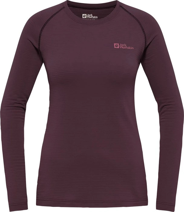 Jack Wolfskin Infinite Warm Funktionsshirt langarm amaranth (Damen)