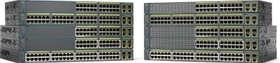 Cisco Catalyst 2960-Plus LAN Base Rackmount Managed Switch, 50x RJ-45, 2x SFP, 370W PoE (WS-C2960+48PST-L)