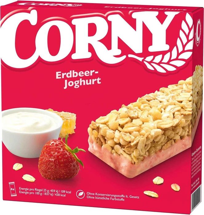 Corny Classic Müsliriegel Erdbeer Joghurt 138g (6x 23g)