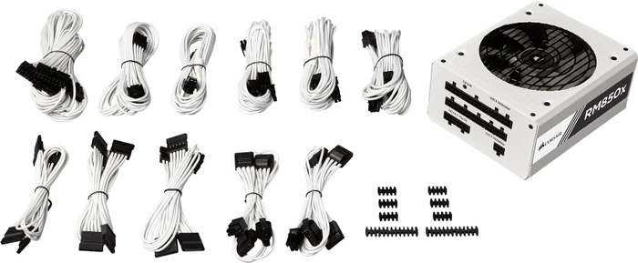 Corsair RMx White Series RM850x 850W, ATX 2.4