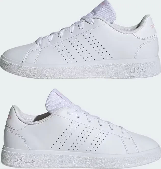 adidas Advantage Base 2.0 cloud white/clear pink (Damen)