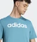 adidas Essentials Single Jersey Linear Embroidered Logo T-Shirt kurzarm arctic fusion (Herren) Vorschaubild