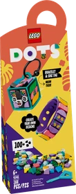 LEGO Dots - Neon-Tiger Armband & Taschenanhänger