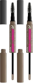 NYX Zero To Brow Gel ash brown, 2ml