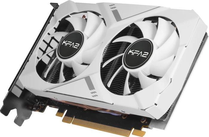 KFA2 GeForce GTX 1660 White Mini (1-Click OC), 6GB GDDR5, DVI, HDMI, DP