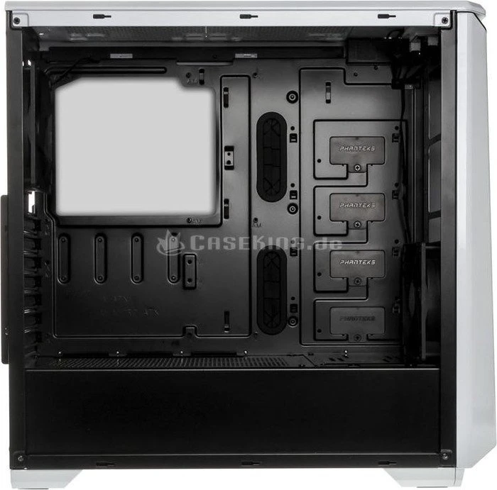 Phanteks Eclipse P400 Tempered Glass Edition weiß, Glasfenster