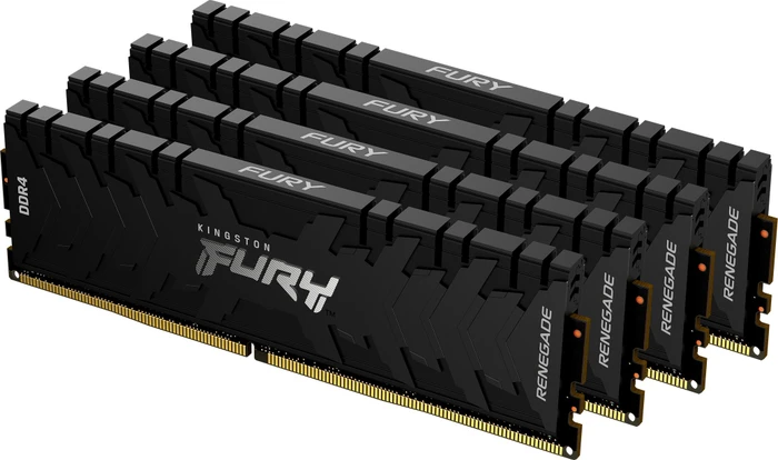 Kingston FURY Renegade UDIMM 128GB Kit, DDR4-3200, CL16-19-19, 2RX8