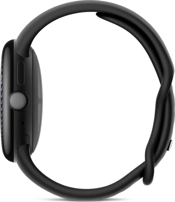 Google Pixel Watch 5 (Wi-Fi) 41mm matte black mit Sportarmband obsidian