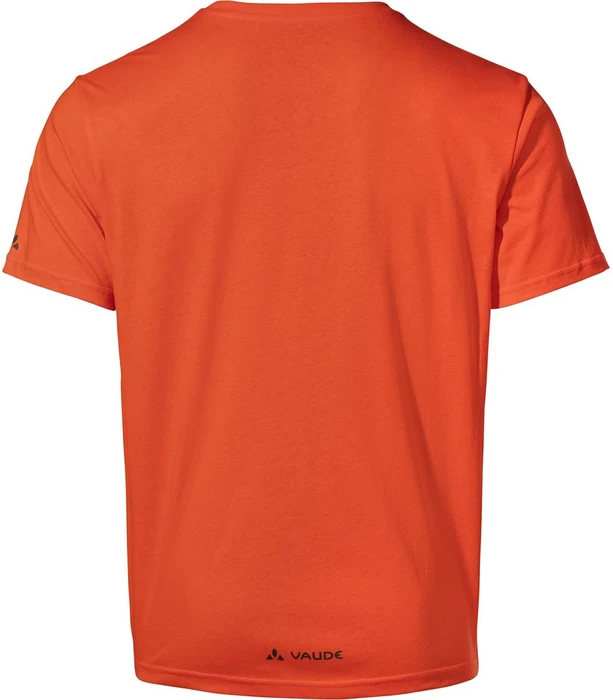 Vaude Cyclist V Funktionsshirt kurzarm glowing red (Herren)
