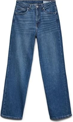 Vero Moda Tessa High Wide Jeans medium blue denim (Damen)