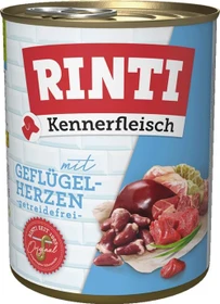 Finnern Rinti Kennerfleisch Geflügelherzen, 4.80kg (6x 800g)