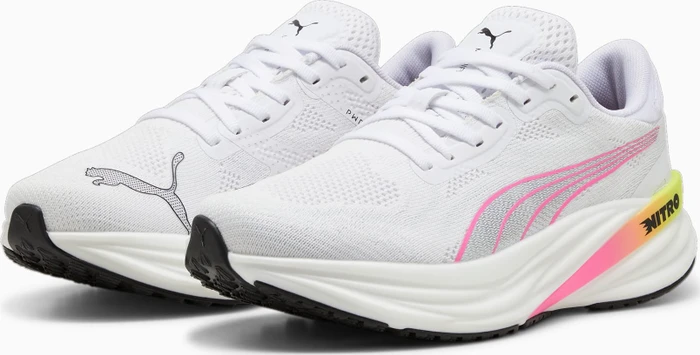 Puma Magnify Nitro 2 puma white/puma black/poison pink (Damen)