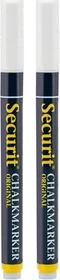 Securit Kreidemarke weiß, 2er-Pack