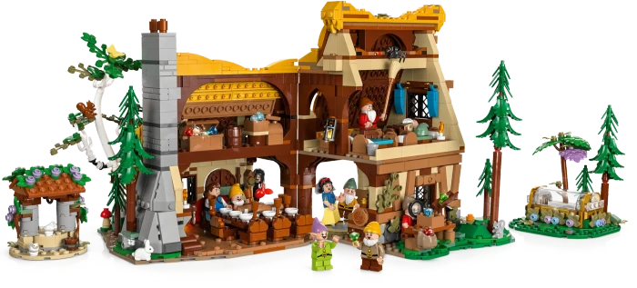 LEGO Disney - Die Hütte von Schneewittchen und den sieben Zwergen