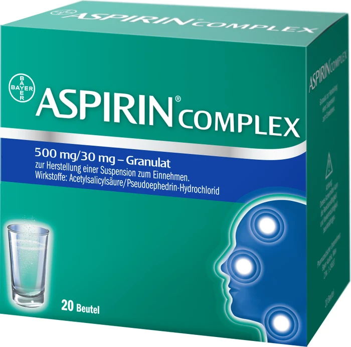 Bayer Aspirin Complex Granulat Beutel, 20 Stück (2x 10 Stück)