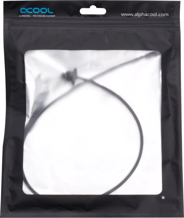 Alphacool Eiszapfen Temperatursensor flach schwarz, G1/4