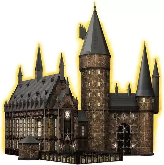 Ravensburger Puzzle Hogwarts Castle Great Hall Night Edition