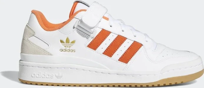 adidas Forum Low cloud white/true orange/gum