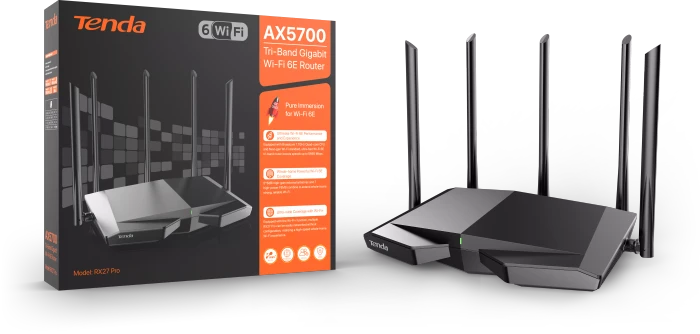 Tenda RX27 Pro, AXE5700