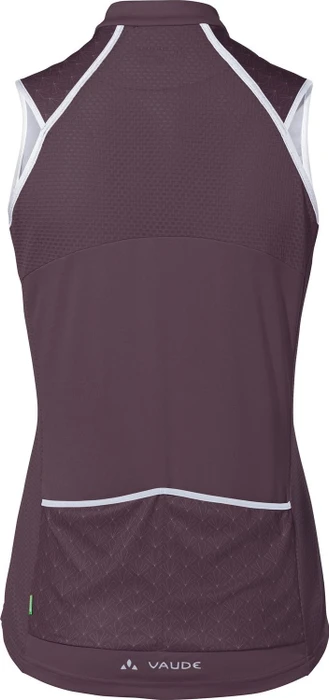 Vaude Posta FZ Trikot ärmellos blackberry (Damen)