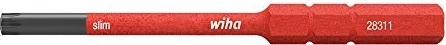 Wiha 283116 slimBit electric VDE Torx Plus Wechselklinge 6mm, 8IPx75mm