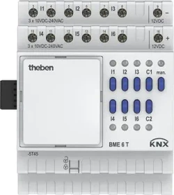 Theben BME 6 T KNX Erweiterungsmodul MIX2 6-fach, 4TE REG, Binäreingang (4930235)