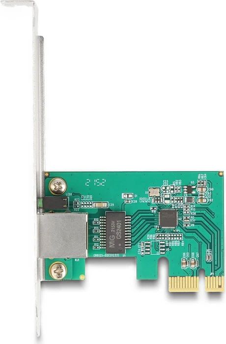 DeLOCK 2.5G LAN-Adapter, RJ-45, PCIe 2.1 x1, RTL8125